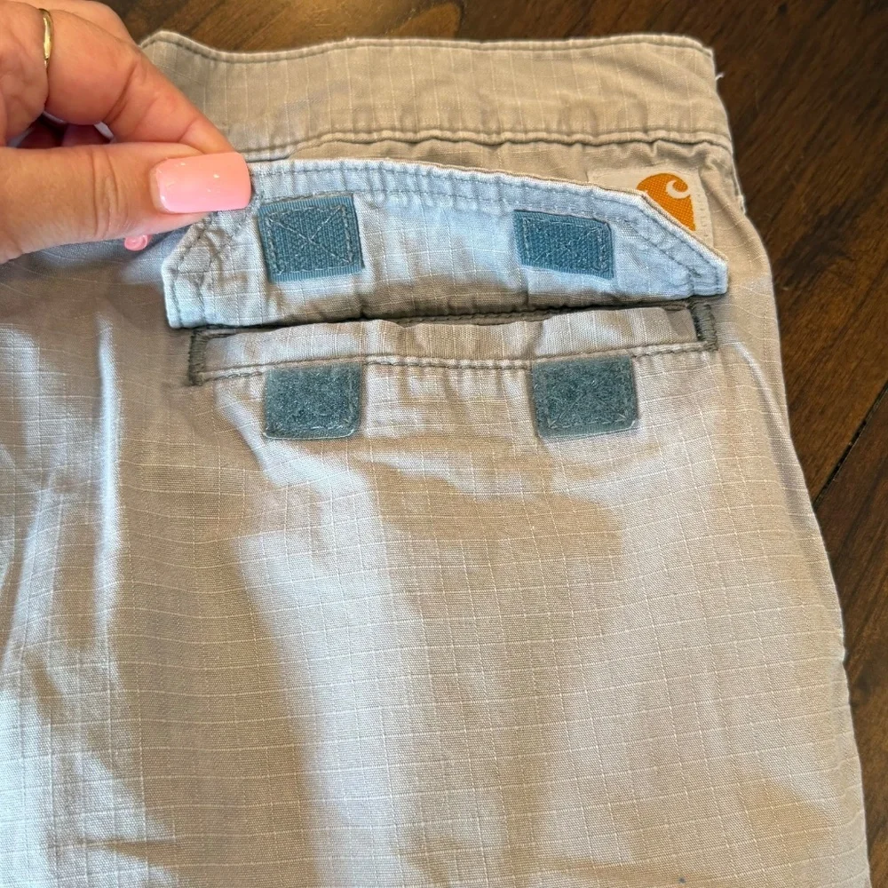 Carhartt Men's Relaxed Fit Tan Cotton Cargo Shorts, Size 31